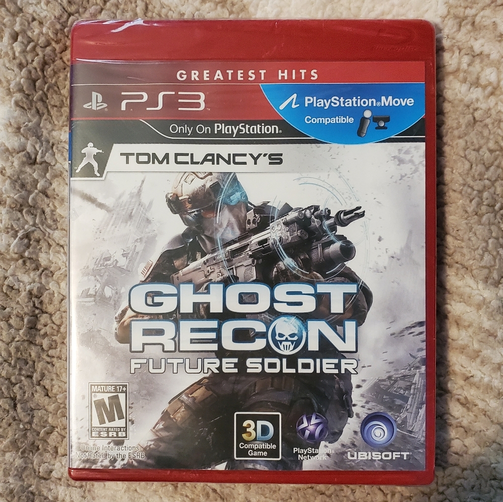 5 for $25 | Sealed PS3 Tom Clancy's Ghost Recon Future Solider Greatest Hits